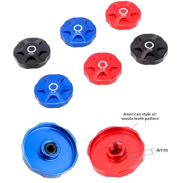 Mountain Bike Front Fork Gas Cover Protector Caps Aluminum Alloy Bicycles Suspension Fork Caps Bike Front Fork Cover