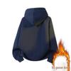 Winter Plus Size Men's Goose Down Hooded Jacket - Casual, Loose, Versatile