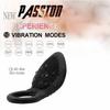 Penis Ring Vibrating Clitoris Stimulator G Spot Sex Toys for Couple Vibro Delay Lick Vagina Orgasm Lock Fine Sleeve Vibrator