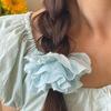 Elegant Hair Scrunchies for Women Large Double Layer Elastic Hair Scrunchy