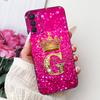 Für Motorola Moto G42 G32 G22 Mode Krone Buchstabe Handyhülle Für MOTO G22 G32 G42 4G Schwarzes Silikon Weiche Hüllen Stoßfänger
