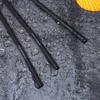 100PCS Black Straws Flexible Drinking Straws Cocktail Straws plastique Drink Tube Straw for Wedding Tea bar Party Wholesale