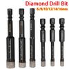 5-16mm Tile Hole Opener Hard Diamond Drill Bit Dry Drill Bit for Granite Ceramic Tile Stone Glass