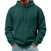 Men's Basic Long Sleeve Hoodie with Pocket