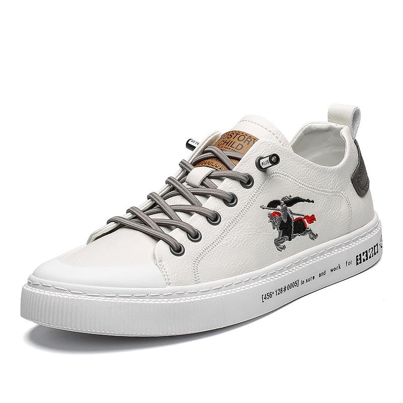 High Quality Men's Luxury Shoes Fashion Genuine Leather Casual Shoes Men Luxury Designer Sneakers Zapatos Hombre Chaussure Homme