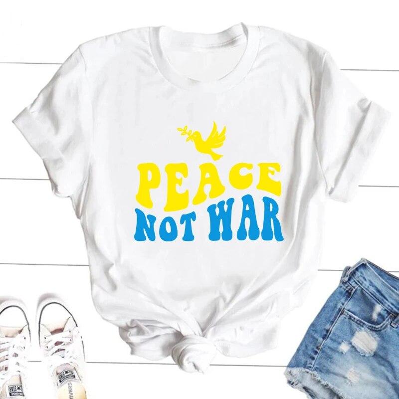 

Ukraine Lover Жіноча футболка Жіноча унісекс Футболка з коротким рукавом Герат Футболка з принтом українського прапора Harajuku Графічні футболки унісекс 4XL