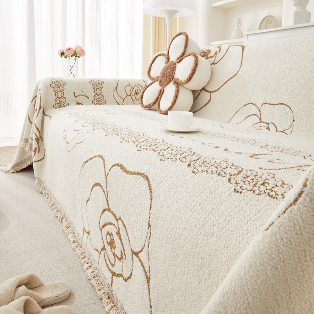 

Подушка для дивана Four Seasons, универсальное полотенце для дивана, полубархатный чехол для дивана, универсальный универсальный чехол для дивана, тканевое одеяло 180X130