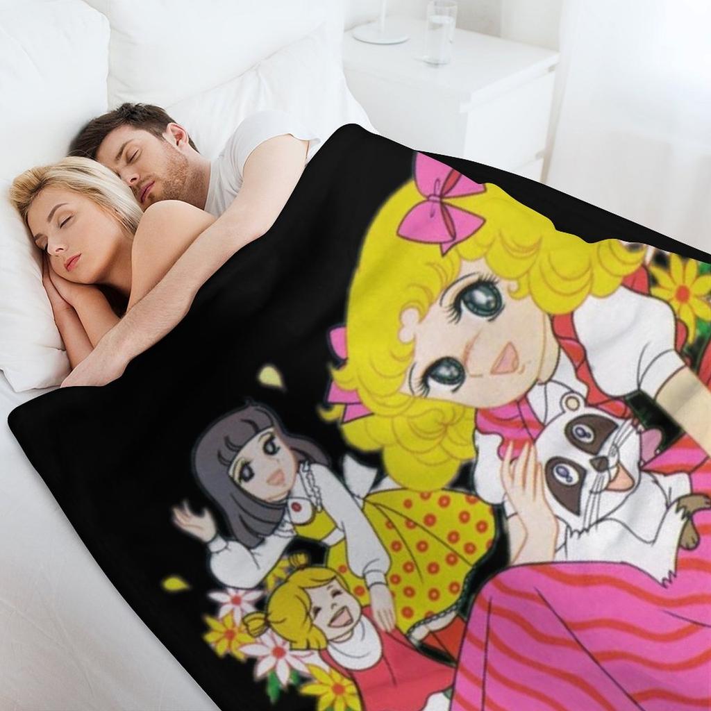 CANDY CANDY Throw Blanket Kid'S Cute Sofa Throw Heavy Blankets