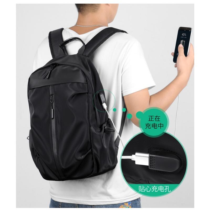 Casual Backpack Men's Backpack Travel Trendy College Student Schoolbag Fashion Computer Bag Travel Bag