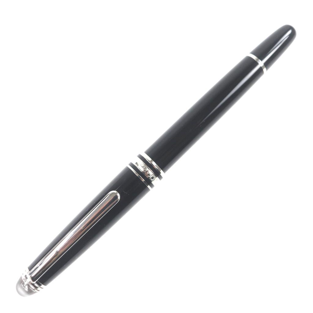 Excellent MONTBLANC Ballpoint Pen Meisterstck Classic Pix Black Silver Mens Used