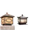 Solar Waterproof Outdoor Garden Post Light for Villa Entrances, Yards, and Fence Walls