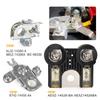 Complete Battery Terminals & Fuses  Set Easy Installation Battery Terminals Clamps & Fuses Replaces AE5Z14526BA for Vehi