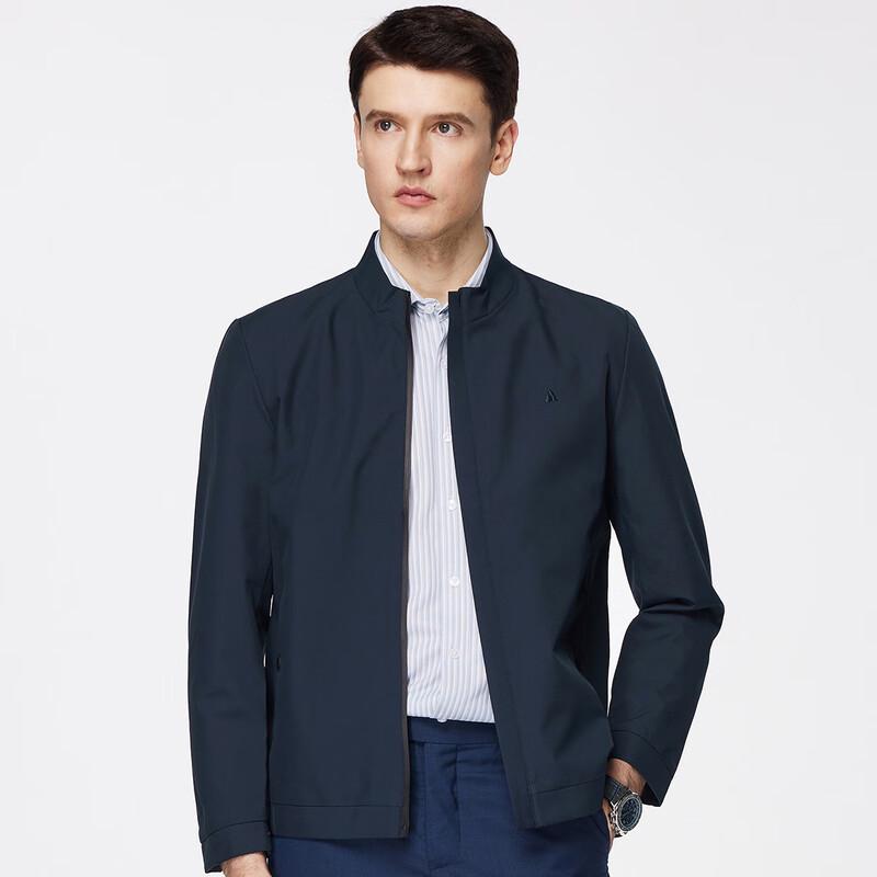 Shanshan Men's Stand Collar Business Casual Jacket