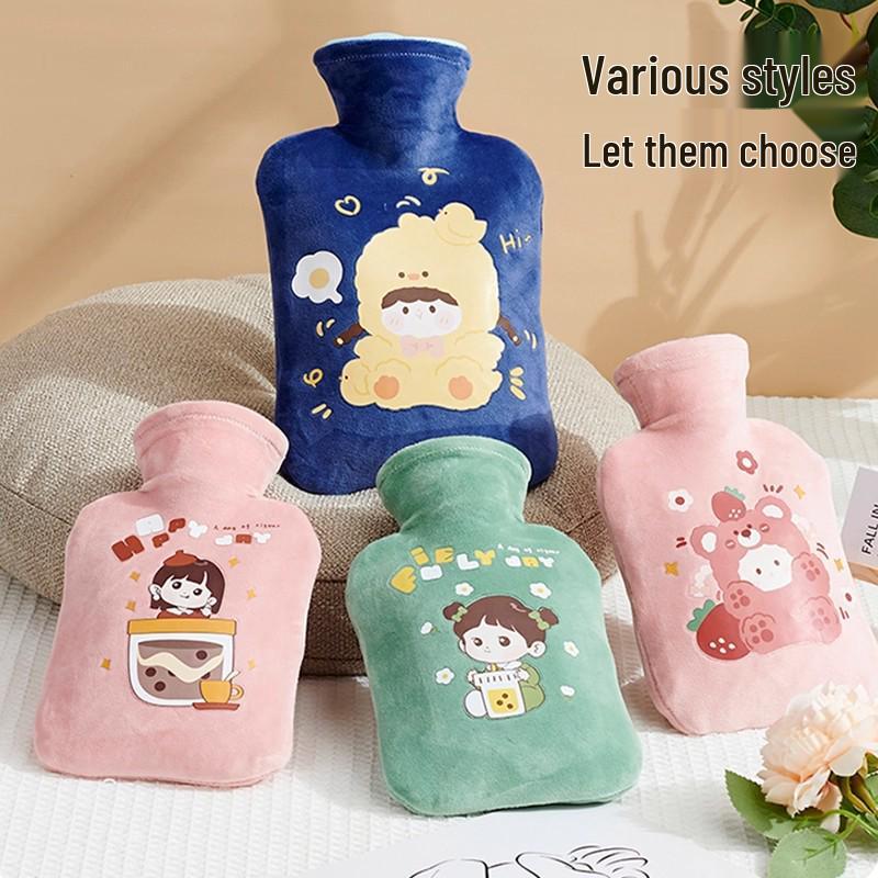 

Newcomer Discount: Cartoon Hot Water Bag for Winter - Hand & Belly Warmer