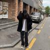 New Spring Loose Gray Hooded Sweater Women's Zipper Jacket Women's Top
