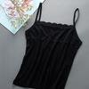 Plus Size 100kg Suspender Tank Top for Women's Bottom Wear Slim Camisole Summer Thin Lace Sexy Vest Sling
