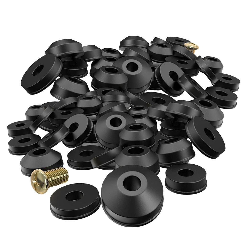 116Pcs Faucet Washer Assortment Kits Leak Fixing Rubber Washers with Screws Leak Fixing Rubber Washers Enduring