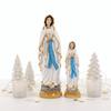 New Resin Virgin Mary Statue Handmade Crafts Gift Blessed Virgin Mother Mary Sculpture Jesus Religious Statue Christmas Decor