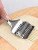 High Grade Stainless Steel Noodle Lattice Roller Docker Dough Cutter Pasta Spaghetti Maker for Kitchen Cooking Tools