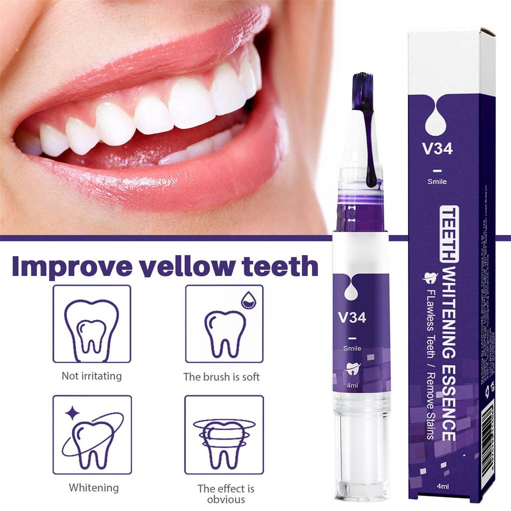 Teeth Whitening Pen Has A Whitening Effect, Which Is Effective For Deep Stains And Can Quickly Clean Teeth 4ml