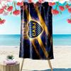 Club Atlético Boca Juniors Print Strandtuch, Großes Weiches Schnelltrocknendes Handtuch für Strand Camping Schwimmen