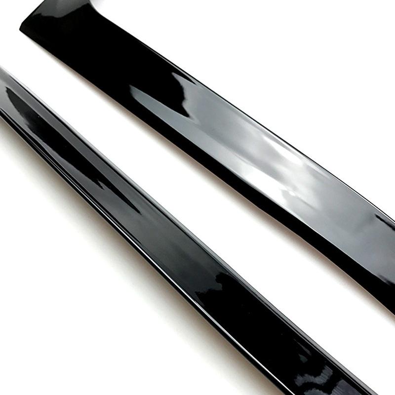 Rear Window Side Trunk Spoiler Canards Splitter Fit For VW Golf 6 MK6 2008-2013 Accessories Glossy Black ABS