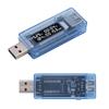 Easy Carry Small USB Power Meter with LED Display for Battery Capacity Electric Current Measurement Overload Protects
