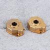 Front Back Portal Axle Universal Axle Case Cover Brass Weight for TRX4 Crawler 1/10 RC Car