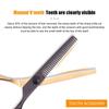 Ciseaux professionnels de coupe de cheveux en acier japonais 440C de 6 pouces/ciseaux amincissants pour Salon de coiffure pour outils de barbier