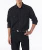 MUSINSA STANDARD Denim Western Shirt [Black]