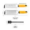 304 Stainless Steel Cheese and Lemon Grater - Kitchen Tool for Chocolate Shavings