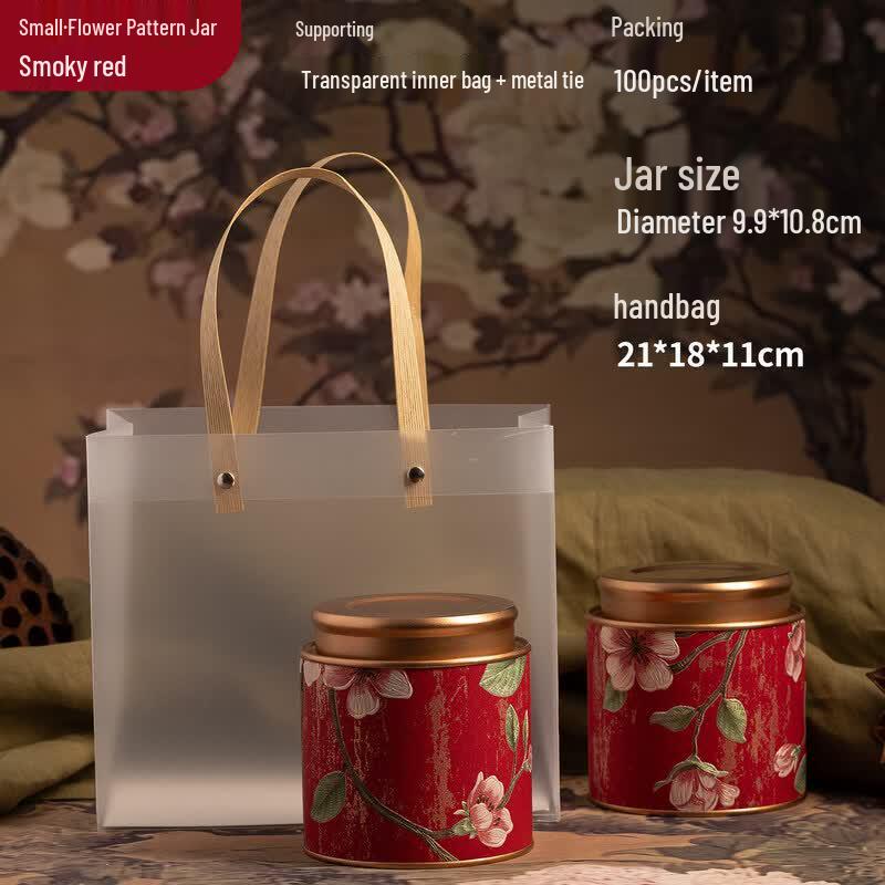 Qiwei Premium Copper Airtight Tea Caddy
