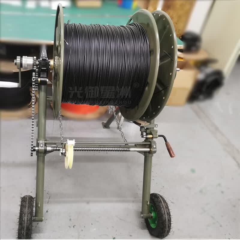Reinforced 2-Core Single-Mode Field Optical Cable