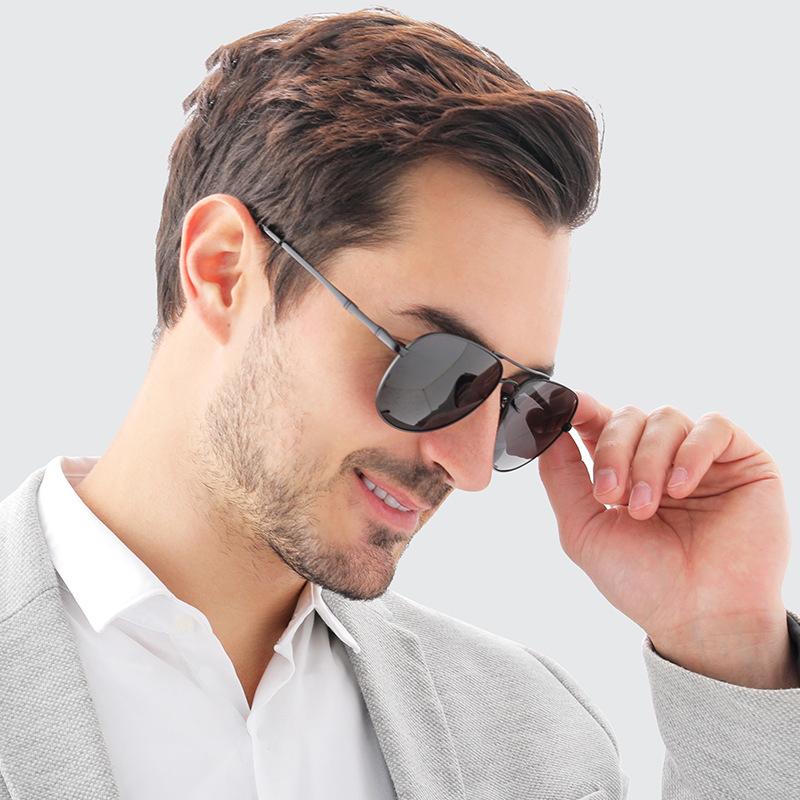 Classic Retro High Quality Custom Logo Women Men's Lunette De Soleil Homme Polarized Pilot Sunglasses