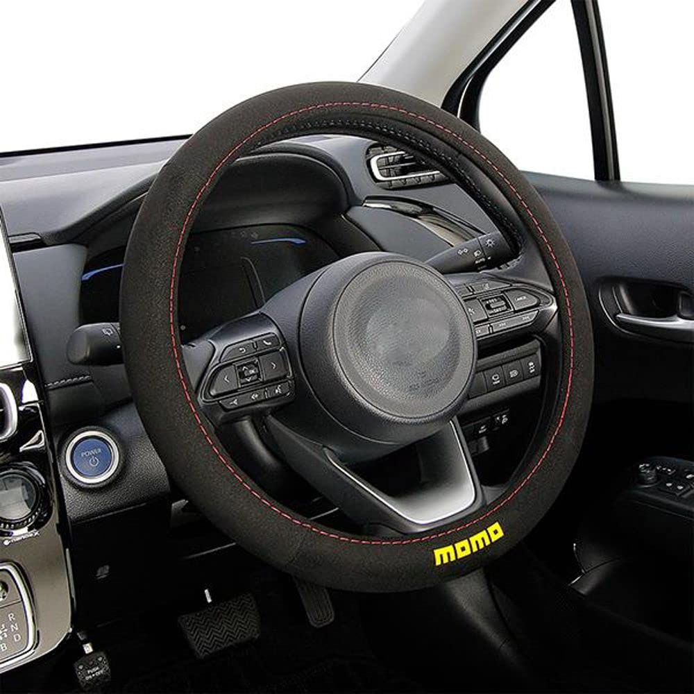 Momo EASY MICROFIBER Easy Microfiber MOMO Steering Wheel Cover Steering Cover ITALY Italy Milan Black