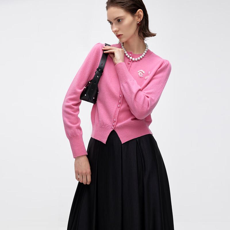Tatou Sweetheart Knitted Wool Cardigan S
