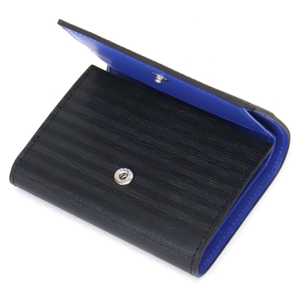 Lanvin En Bleu Tri-fold Wallet with Coin Purse, Rouge, 516605, White