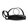 Longchamp Le Foulonné 20 Leather Solid Color Detachable Shoulder Strap Zipper Crossbody Bag Small Women Bags Black 10138021001