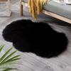 Wool Imitation Sheepskin Rugs Faux Non Bedroom Shaggy Carpet Mats
