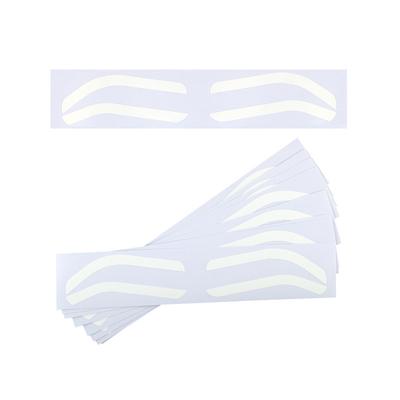 Disposable Eyebrow Design Stencil Eyebrow Tint Airbrush Auxiliary Sticker For Brows Shaping With Single Eyebrowstype Option