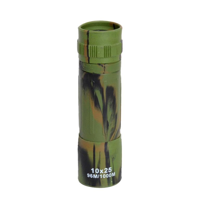 10X25 High Definition Camouflage Monocular for Outdoor Use