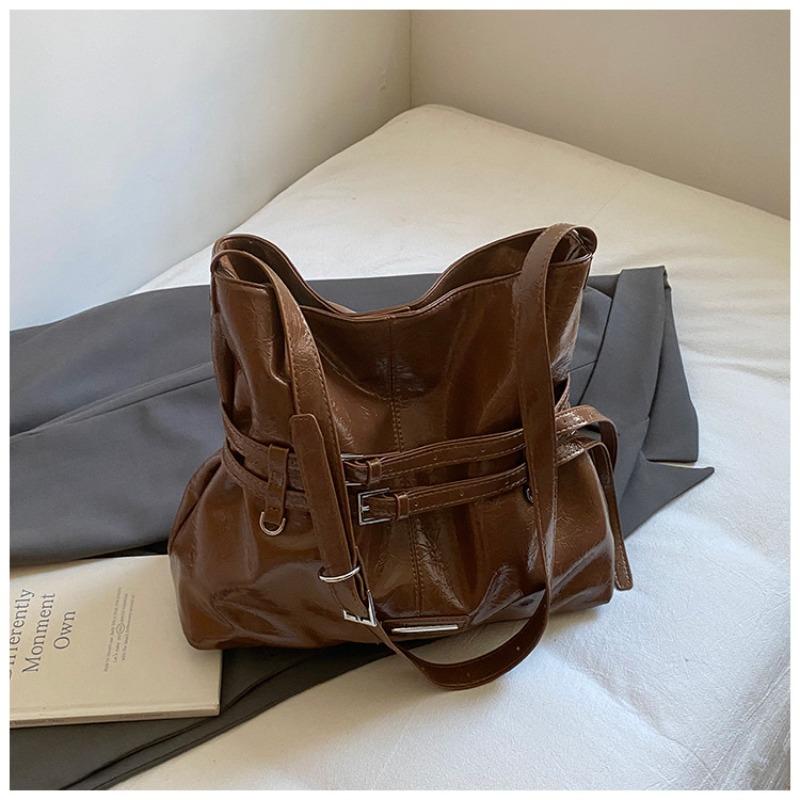 Fashion Bag New Large-capacity Simple Shoulder Messenger Bag Fashion Casual Commuter Tote Bag Women