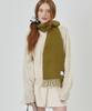 THE-ABON Classic Mini Scarf Olive