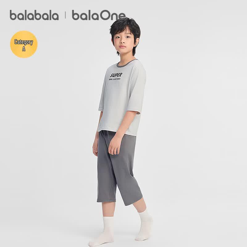 Balabala Kids' Summer Lightweight Pajama Set