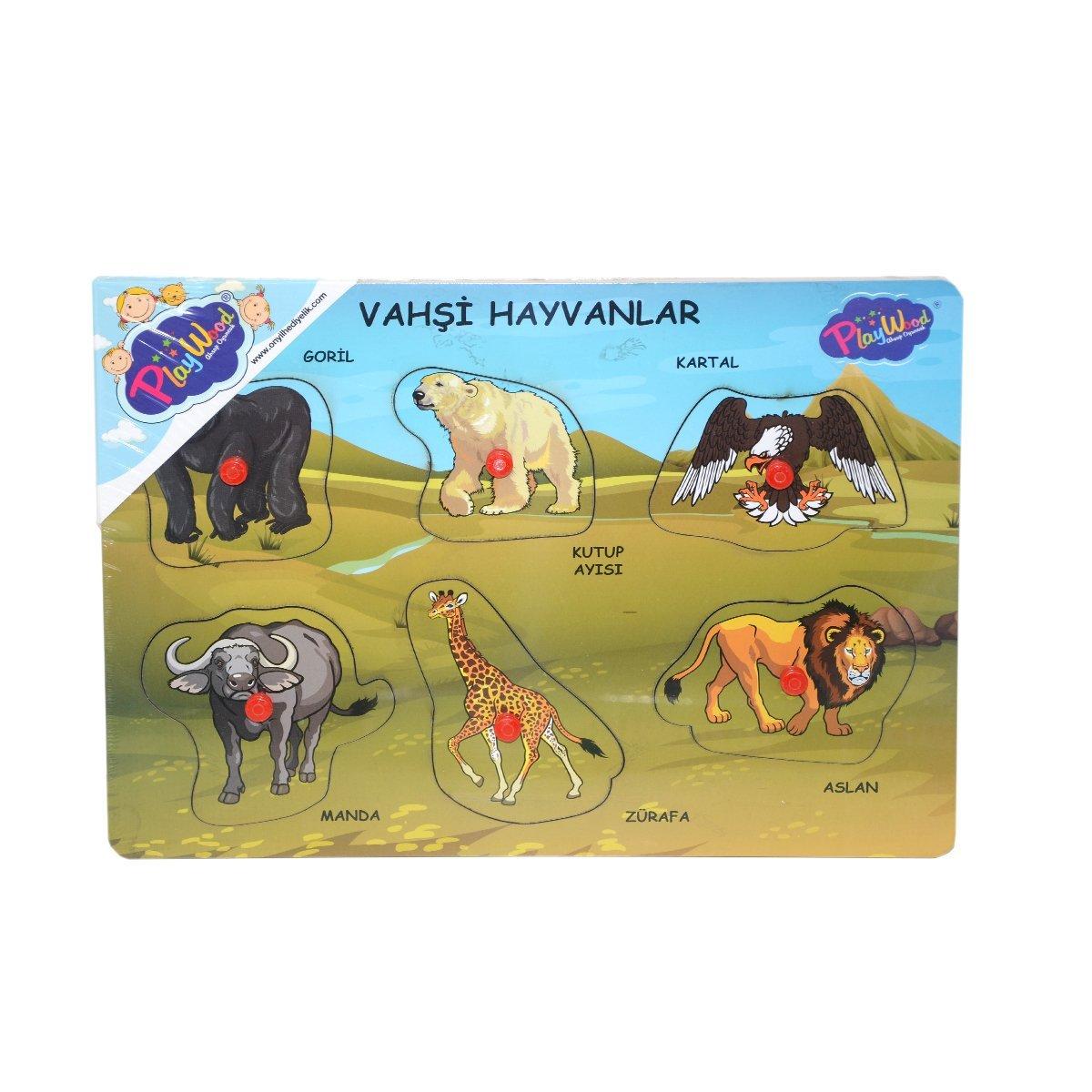 

ONY-328 329 Decade, Дикие животные с деревянной ручкой