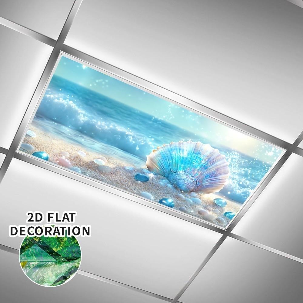 13 Styles Lampshade 122*61cm Magnetic Light Filters Fluorescent Light Covers Hospital