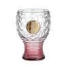 Fotbalová trofej Pivní sklenice, Objem 400 ml Vysoký trofejní hrnek, Čirá skleněná nádoba na Ležák Craftové pivo, Dárek pro sportovního fanouška
