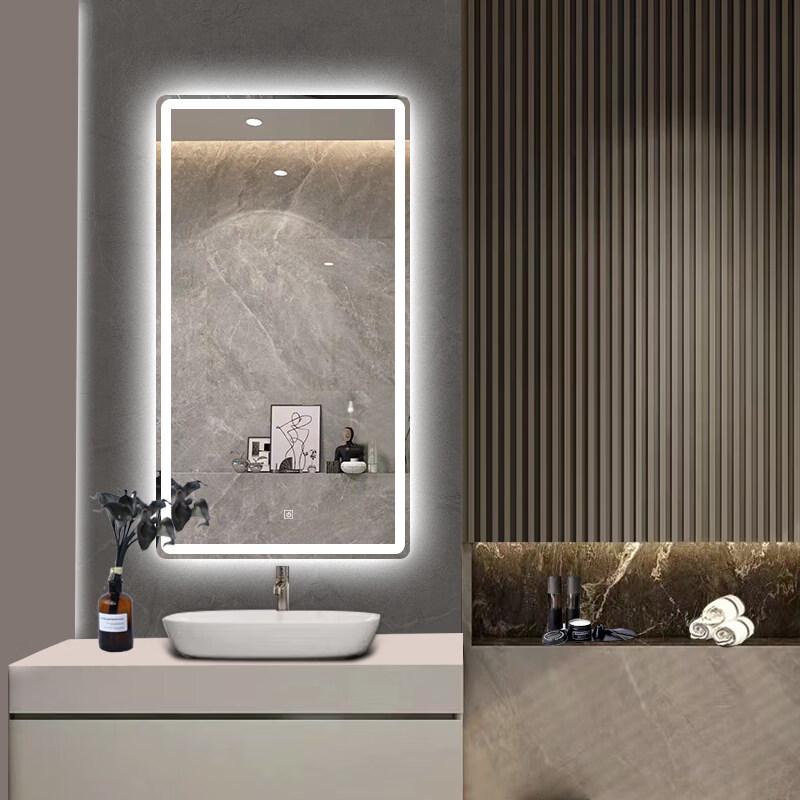 Yuzhuxun LED Wall-Mounted Bathroom Mirror