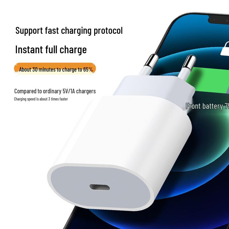 PD20W Fast Charger for iPhone 14/15 - EU/US Standards