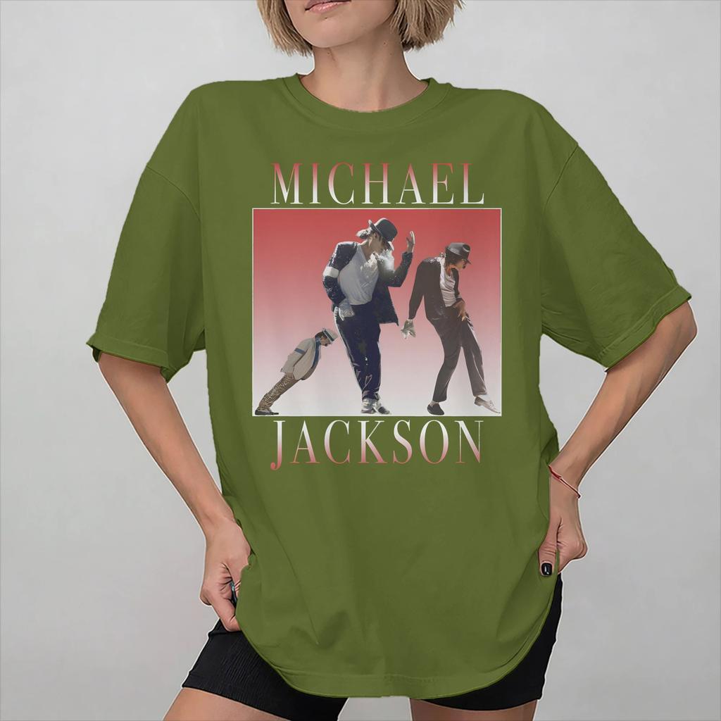 Michaels Jacksons MJ the Musical Tee Shirt for Unisex Women Fashion T Shirts Cotton Clothing